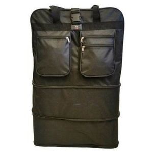 BRAND NEW - Rolling Luggage - Black Travel Duffle Bag